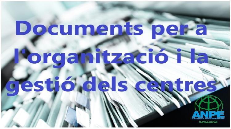 documents-per-a-l-organització-dels-centres
