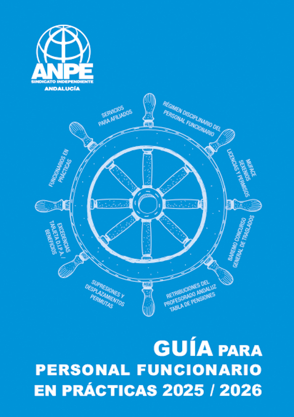 Guía de funcionarios docentes de Andalucía 2025-2026