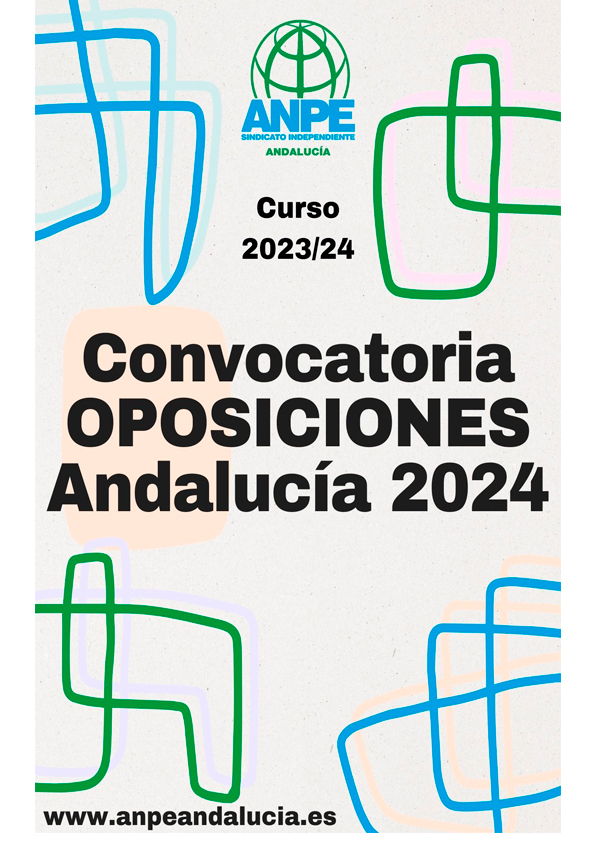 Convocatoria Oposiciones 2024