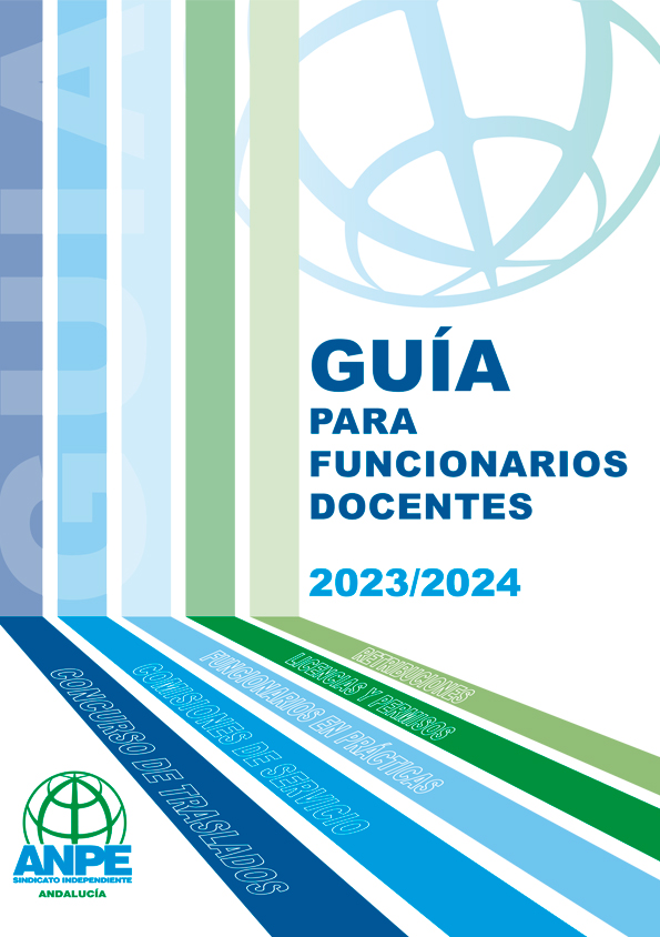 Guía de funcionarios docentes de Andalucía 2023-2024
